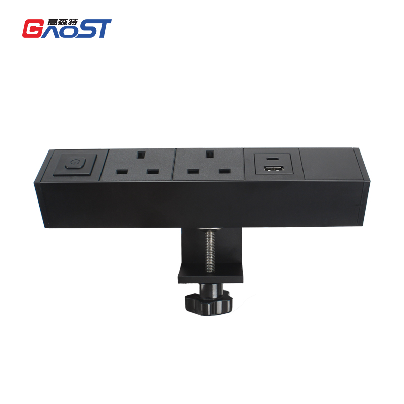 Table Socket Opentype Table Extension Socket With Clamp Desk Edge Electric Socket With Switch ...